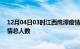 12月04日03时江西鹰潭疫情最新确诊数及鹰潭目前为止疫情总人数