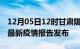 12月05日12时甘肃陇南疫情情况数据及陇南最新疫情报告发布