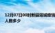 12月07日00时新疆塔城疫情动态实时及塔城新冠疫情累计人数多少