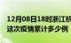 12月08日18时浙江杭州疫情最新消息及杭州这次疫情累计多少例