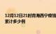 12月12日21时青海西宁疫情消息实时数据及西宁这次疫情累计多少例