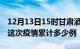 12月13日15时甘肃酒泉疫情现状详情及酒泉这次疫情累计多少例