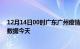 12月14日00时广东广州疫情今天最新及广州疫情最新实时数据今天