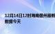 12月14日12时海南儋州最新发布疫情及儋州疫情最新实时数据今天