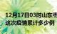 12月17日03时山东枣庄疫情情况数据及枣庄这次疫情累计多少例