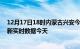 12月17日18时内蒙古兴安今日疫情最新报告及兴安疫情最新实时数据今天