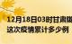 12月18日03时甘肃陇南疫情最新情况及陇南这次疫情累计多少例