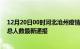 12月20日00时河北沧州疫情最新公布数据及沧州疫情目前总人数最新通报
