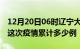 12月20日06时辽宁大连疫情最新消息及大连这次疫情累计多少例