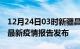 12月24日03时新疆昌吉疫情情况数据及昌吉最新疫情报告发布