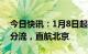 今日快讯：1月8日起这些国际航班取消入境分流，直航北京