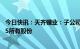 今日快讯：天齐锂业：子公司拟1.36亿澳元购买澳大利亚ESS所有股份