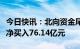 今日快讯：北向资金尾盘加速吸筹，全天大幅净买入76.14亿元