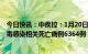 今日快讯：中疾控：1月20日至26日，全国累计在院新冠病毒感染相关死亡病例6364例