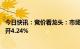 今日快讯：竞价看龙头：市场焦点股恒久科技（9天8板）高开4.24%