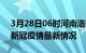 3月28日06时河南洛阳疫情病例统计及洛阳新冠疫情最新情况