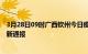 3月28日09时广西钦州今日疫情数据及钦州疫情确诊人数最新通报