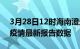 3月28日12时海南澄迈疫情今天最新及澄迈疫情最新报告数据