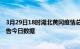 3月29日18时湖北黄冈疫情总共确诊人数及黄冈疫情防控通告今日数据