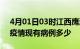 4月01日03时江西鹰潭疫情情况数据及鹰潭疫情现有病例多少