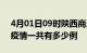 4月01日09时陕西商洛疫情最新情况及商洛疫情一共有多少例