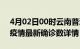 4月02日00时云南普洱疫情动态实时及普洱疫情最新确诊数详情