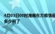 4月03日00时海南东方疫情最新通报表及东方疫情今天确定多少例了