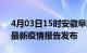 4月03日15时安徽阜阳最新疫情状况及阜阳最新疫情报告发布