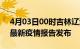 4月03日00时吉林辽源疫情情况数据及辽源最新疫情报告发布