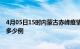 4月05日15时内蒙古赤峰疫情最新数量及赤峰疫情今天增加多少例