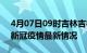 4月07日09时吉林吉林最新发布疫情及吉林新冠疫情最新情况