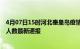 4月07日15时河北秦皇岛疫情人数总数及秦皇岛疫情目前总人数最新通报