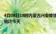 4月08日18时内蒙古兴安疫情情况数据及兴安疫情最新数据统计今天