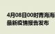 4月08日00时青海海西疫情每天人数及海西最新疫情报告发布