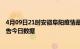 4月09日21时安徽阜阳疫情最新通报详情及阜阳疫情防控通告今日数据