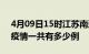 4月09日15时江苏南通疫情最新通报及南通疫情一共有多少例