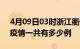 4月09日03时浙江衢州疫情最新通报及衢州疫情一共有多少例