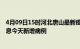 4月09日15时河北唐山最新疫情情况数量及唐山疫情最新消息今天新增病例