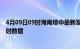 4月09日09时海南琼中最新发布疫情及琼中疫情最新消息实时数据