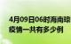 4月09日06时海南琼中疫情最新通报及琼中疫情一共有多少例