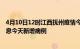 4月10日12时江西抚州疫情今日最新情况及抚州疫情最新消息今天新增病例