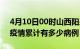 4月10日00时山西阳泉疫情病例统计及阳泉疫情累计有多少病例