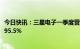 今日快讯：三星电子一季度营业利润6402亿韩元，同比大降95.5%