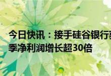 今日快讯：接手硅谷银行获98亿美元收益，第一公民银行首季净利润增长超30倍