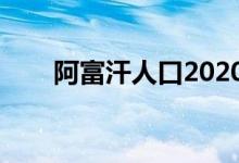 阿富汗人口2020（阿富汗人口分布）