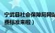 宁武县社会保障局网站（宁武城乡居民社保缴费标准来啦）