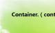 Container.（container 编程语言）