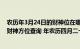 农历年3月24日的财神位在哪方（年农历四月二十一的今日财神方位查询 年农历四月二十一的财神方位）