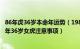 86年虎36岁本命年运势（1986属虎36岁本命年好不好 本命年36岁女虎注意事项）