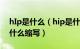 hIp是什么（hip是什么意思网络用语 hip是什么缩写）